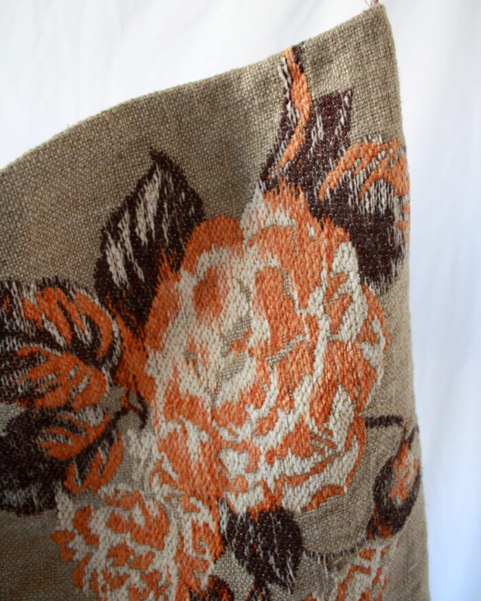 Detail of the tapestry top of this Japanese style dress