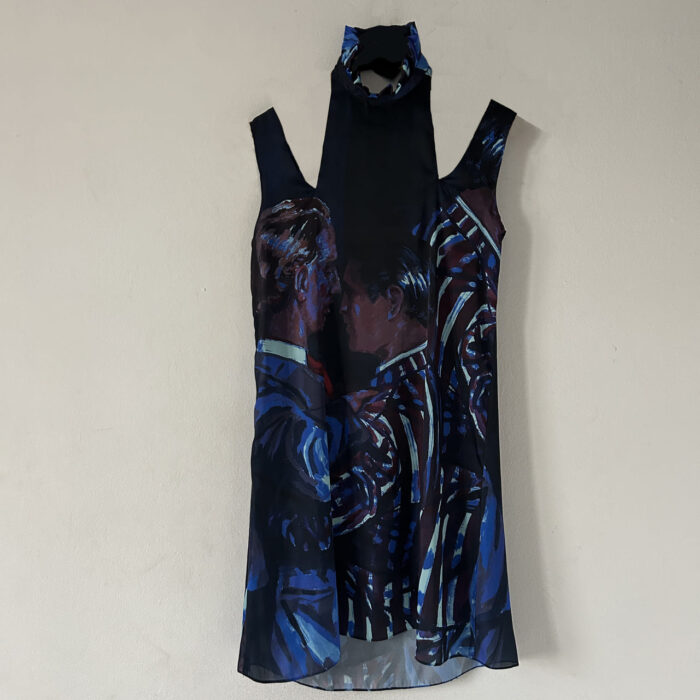gay_couple_dancing_cutout_dress_9 Eternal dance high neck dress