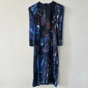 Eternal dance shoulder pads dress